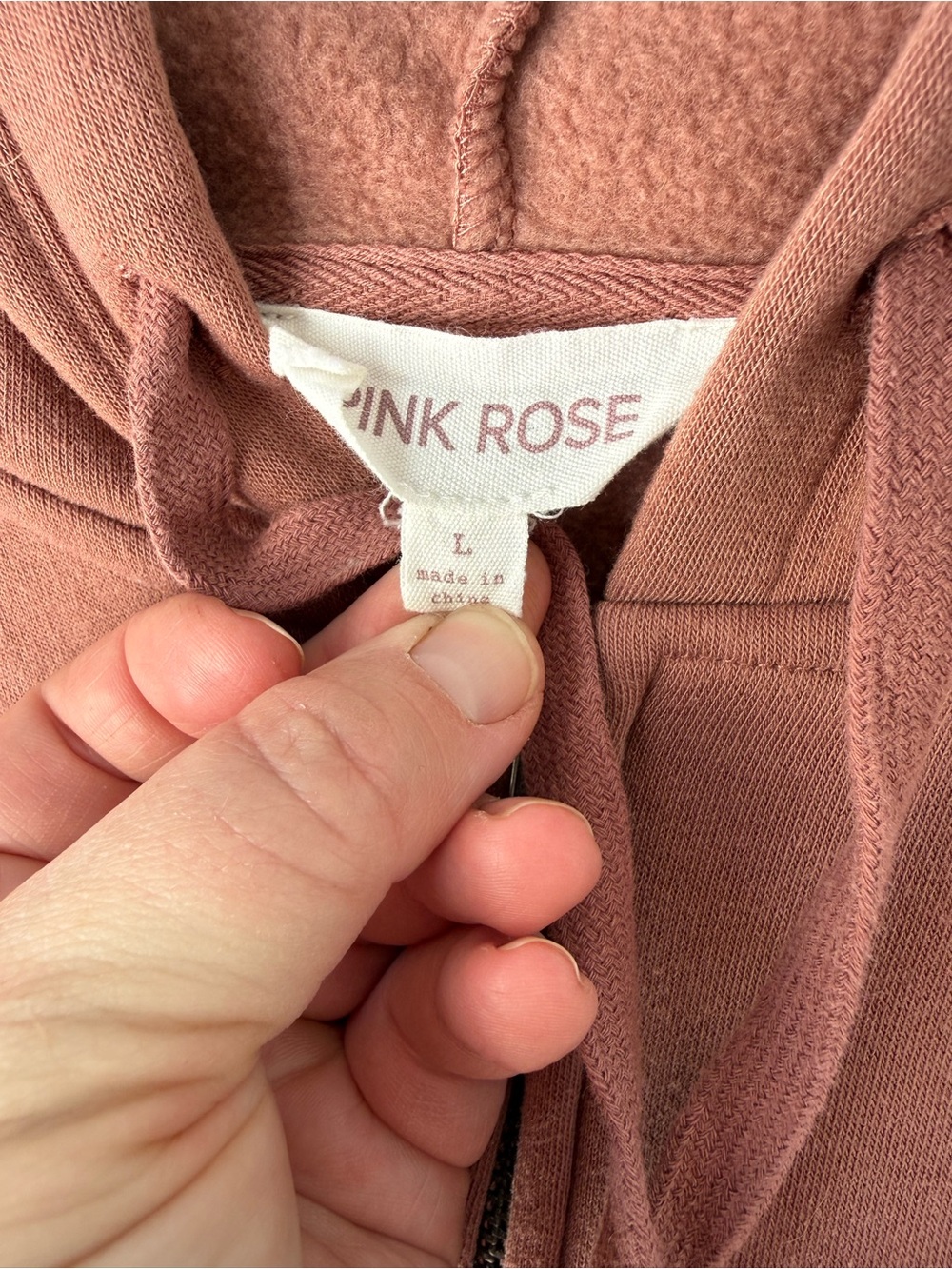 Women’s cropped zip hoodie - Picture 2 of 3